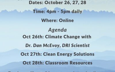 Fall 2020 EnergySmart Educator Workshop Series
