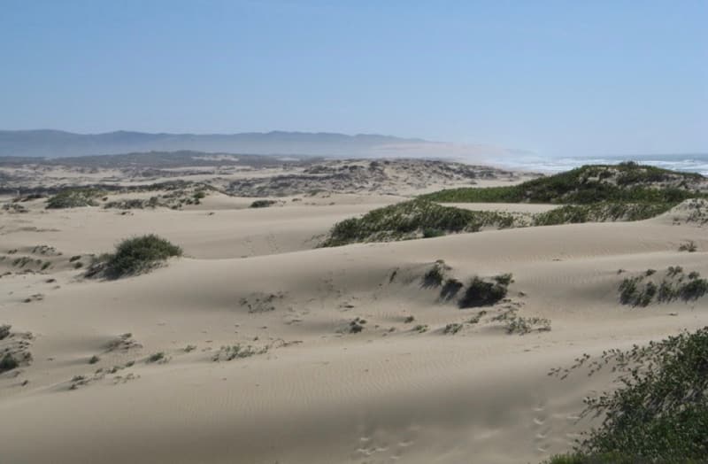 The Oceano Dunes State Vehicular Recreation Area (SVRA) on the Central California Coast,