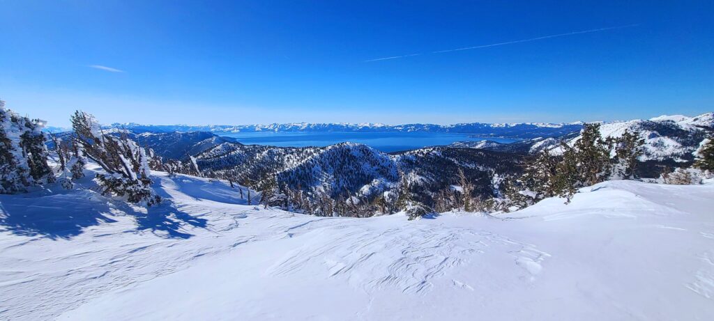 Photo of beautiful Lake Tahoe. Photo credit Jessi LeMay