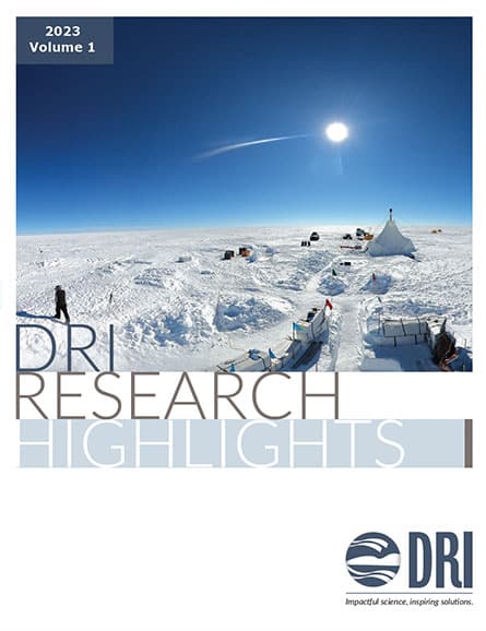 cover of DRI semi-annual report for 2023