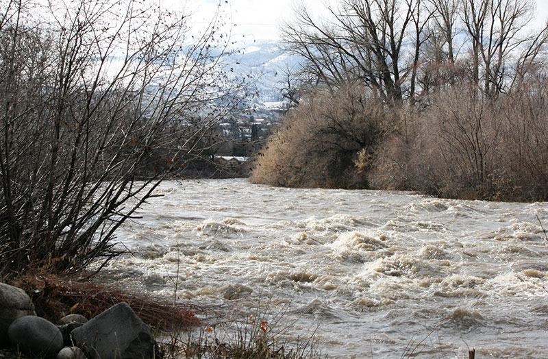 Truckee River after storm