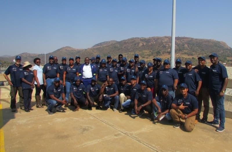 Photo of WASH Capacity Building Program students in Eswatini