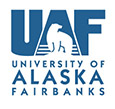 uaf-logos-block 115px University of Alaska Fairbanks Logo with a polar bear.