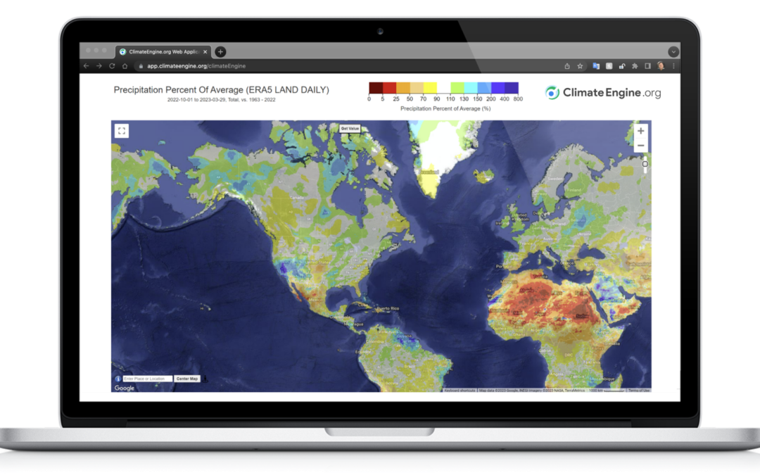 DRI Aims to Increase Scientific Access to Earth Monitoring Data With Re-Launch of ClimateEngine.org